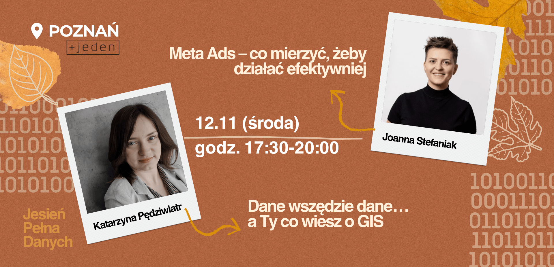 Jesień Pełna Danych w Plus Jeden Poznań